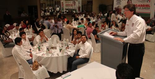 El PRI de Matamoros, cuenta con la fuerza de los jóvenes: Gabriel